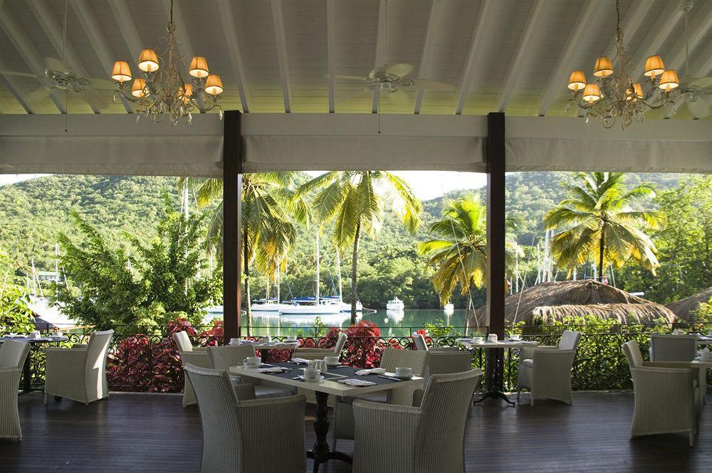 Marigot Bay Resort And Marina Restoran fotoğraf